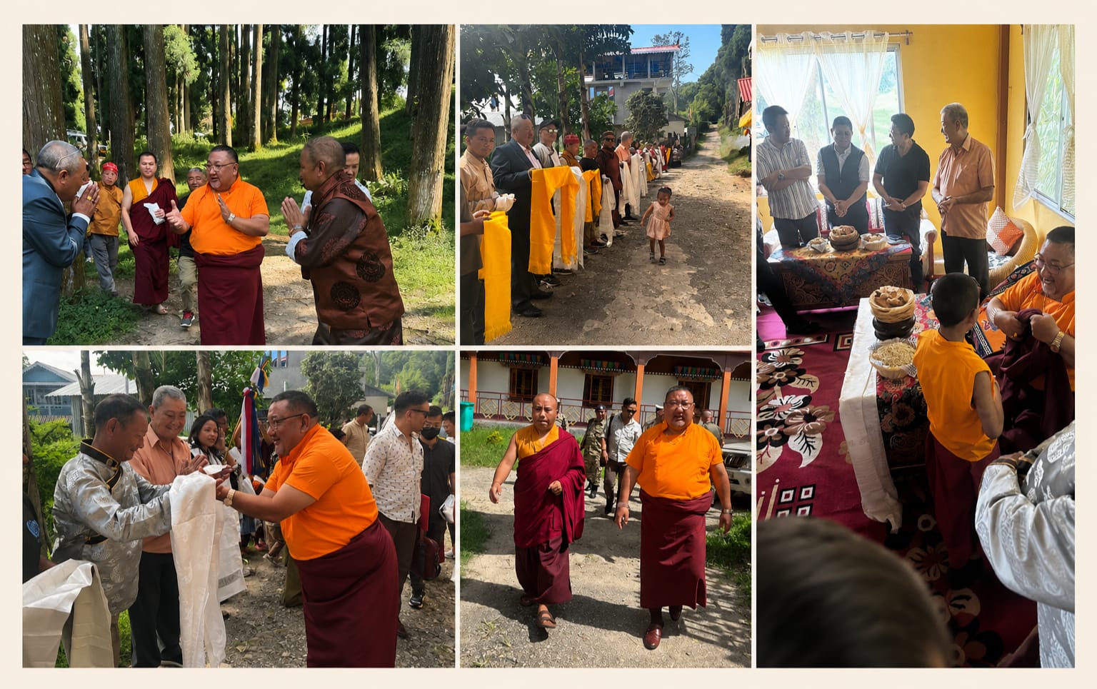 Visit of Ven. Sonam Lama to Sangchen Thongdrol Ling, September 2025
