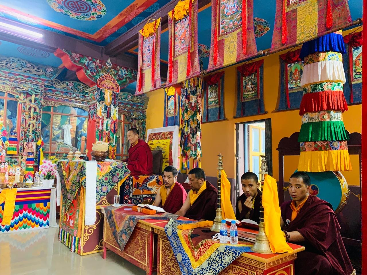 Saga Dawa observance and consecration ceremony at Sangchen Thongdrol Ling, May 2024