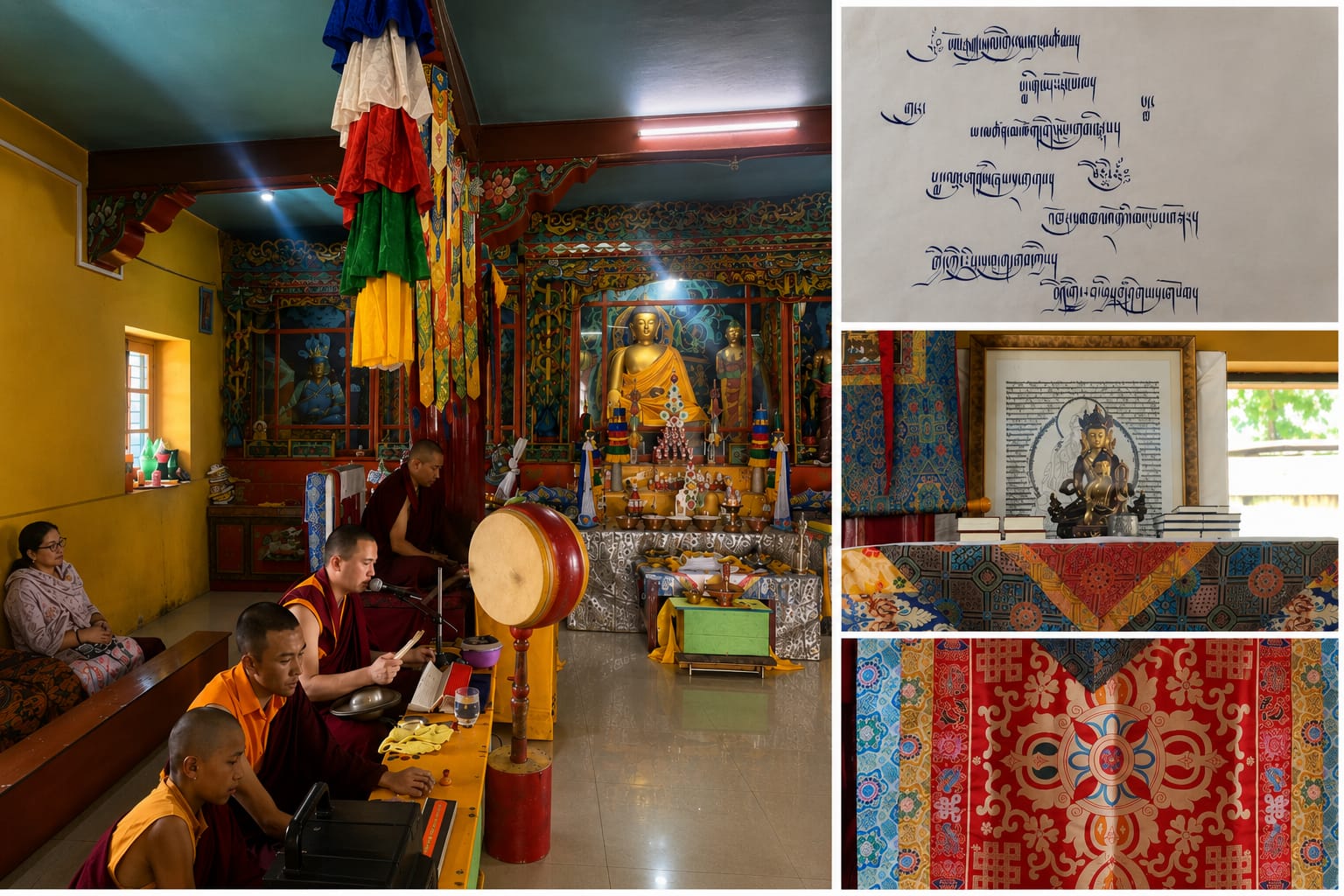 Guru Rinpoche’s Trungkar Tshechu observances at Sangchen Thongdrol Ling, August 2022